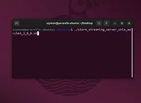 Start the installer.
