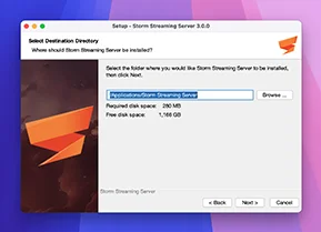 Choose Installation Location.