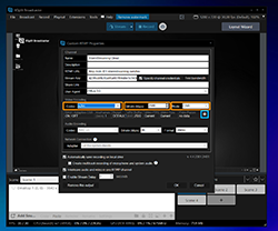 Choose encoder (The recommended choice here is "x264" or if you have an NVIDIA graphics card, you can try selecting the &quotNVENC" option), bitrate and mode.